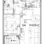 NAJAM, SREDIŠĆE, MODERAN 2-SOBAN + GPM, 47m2, 1100€