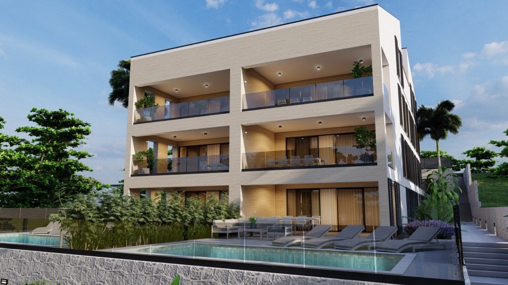 Luksuzan stan Dramalj 126.00 m2 , novogradnja , 70m od mora (prodaja)