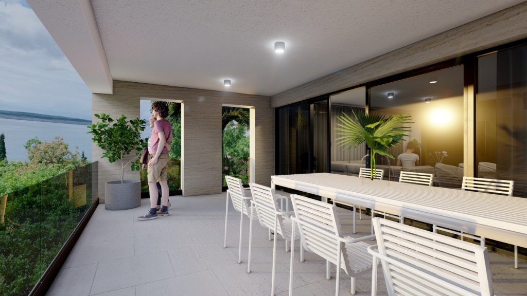 Luksuzan stan Dramalj 126.00 m2 , novogradnja , 70m od mora (prodaja)
