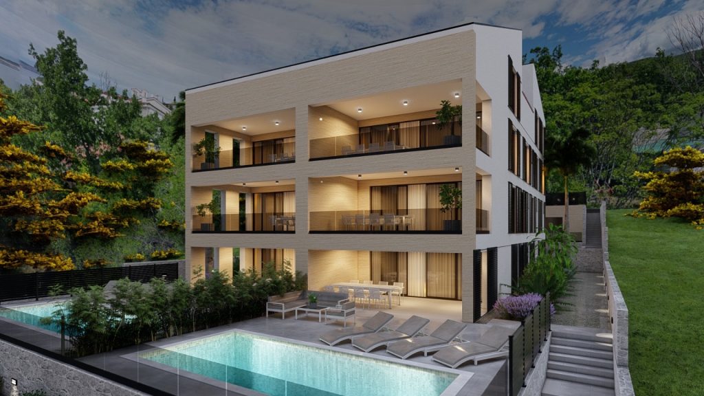 Luksuzan stan Dramalj 126.00 m2 , novogradnja , 70m od mora (prodaja)
